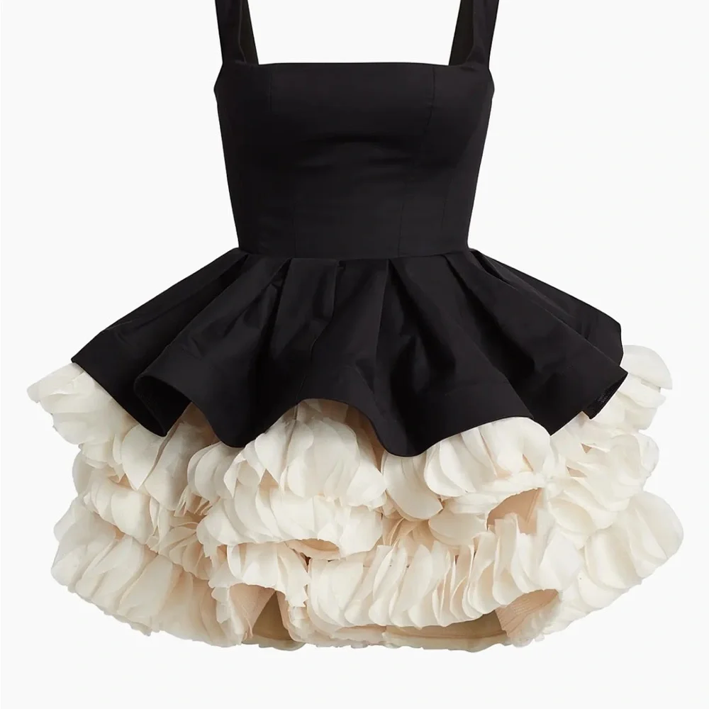 Bronx and Banco
Catalina Ruffled Satin Minidress - Picture 1 of 5